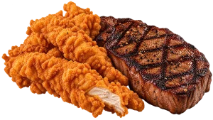 Chicken Critters & Sirloin