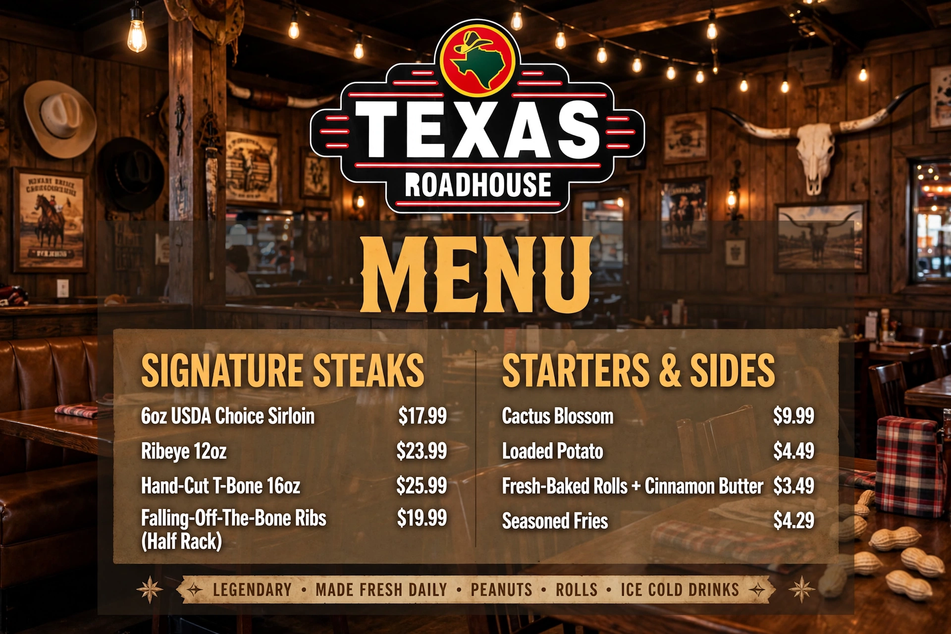 Texas-Roadhouse-Menu